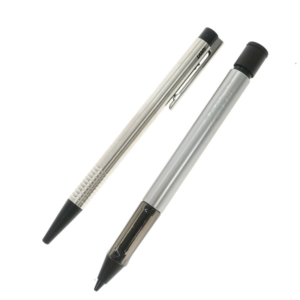 [Used] Lamy Ballpoint Pen & Mechanical Pencil Set Silver x Black [SIV]