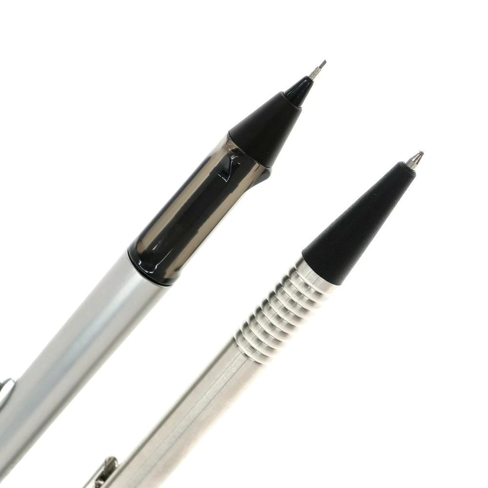 [Used] Lamy Ballpoint Pen & Mechanical Pencil Set Silver x Black [SIV]