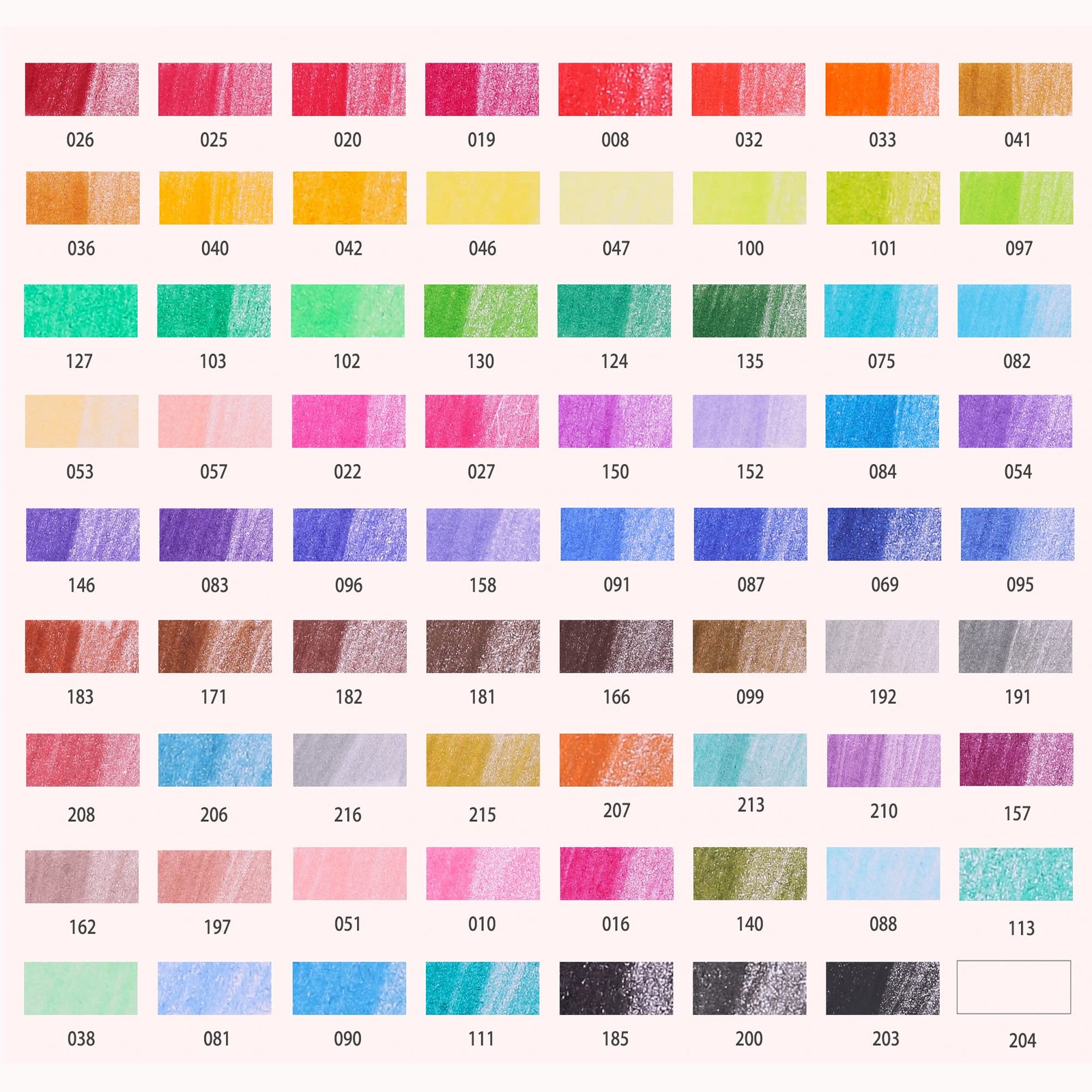 KALOUR 72 Colored Pencils for Adult Coloring 72 Count (Pack of 1), Pink