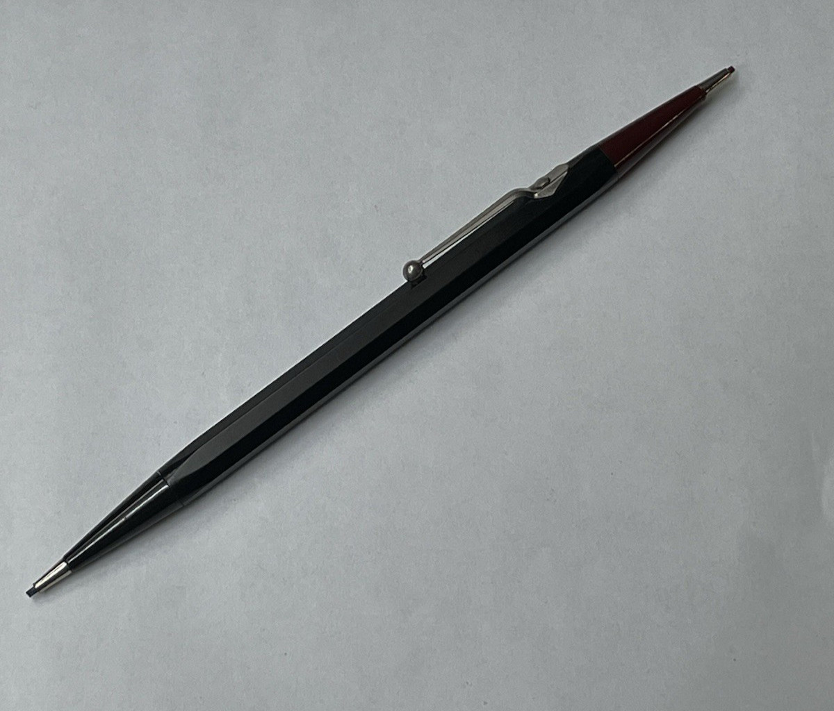Vintage Realite Mechanical Pencil Red And Black Dual Sided