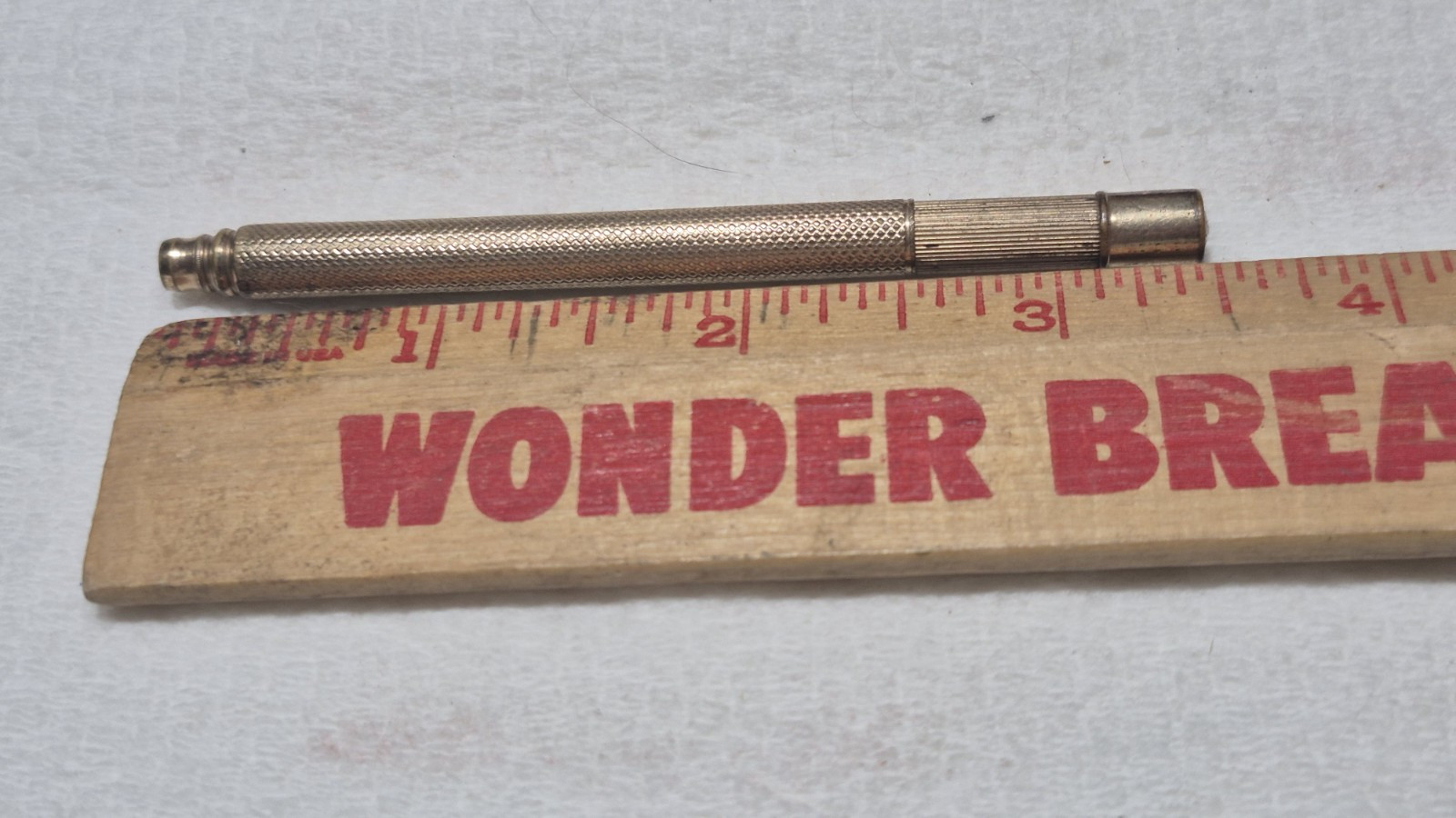 Unmarked Victorian Era Gold (Plated?) Extending Working Pencil in Original Box?
