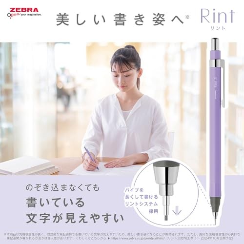 Zebra Lint Mechanical Pencil 0.3mm Mint Green Barrel P-MAS130-MG