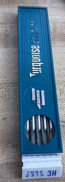 Turquoise Eagle Drawing Leads 3H (read des.)