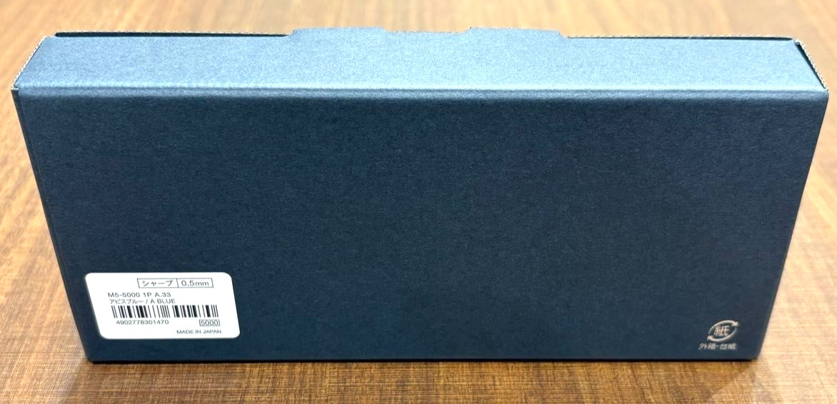 Uni KURU TOGA DIVE Mechanical Pencil 0.5mm Abyss Blue Mitsubishi Japan