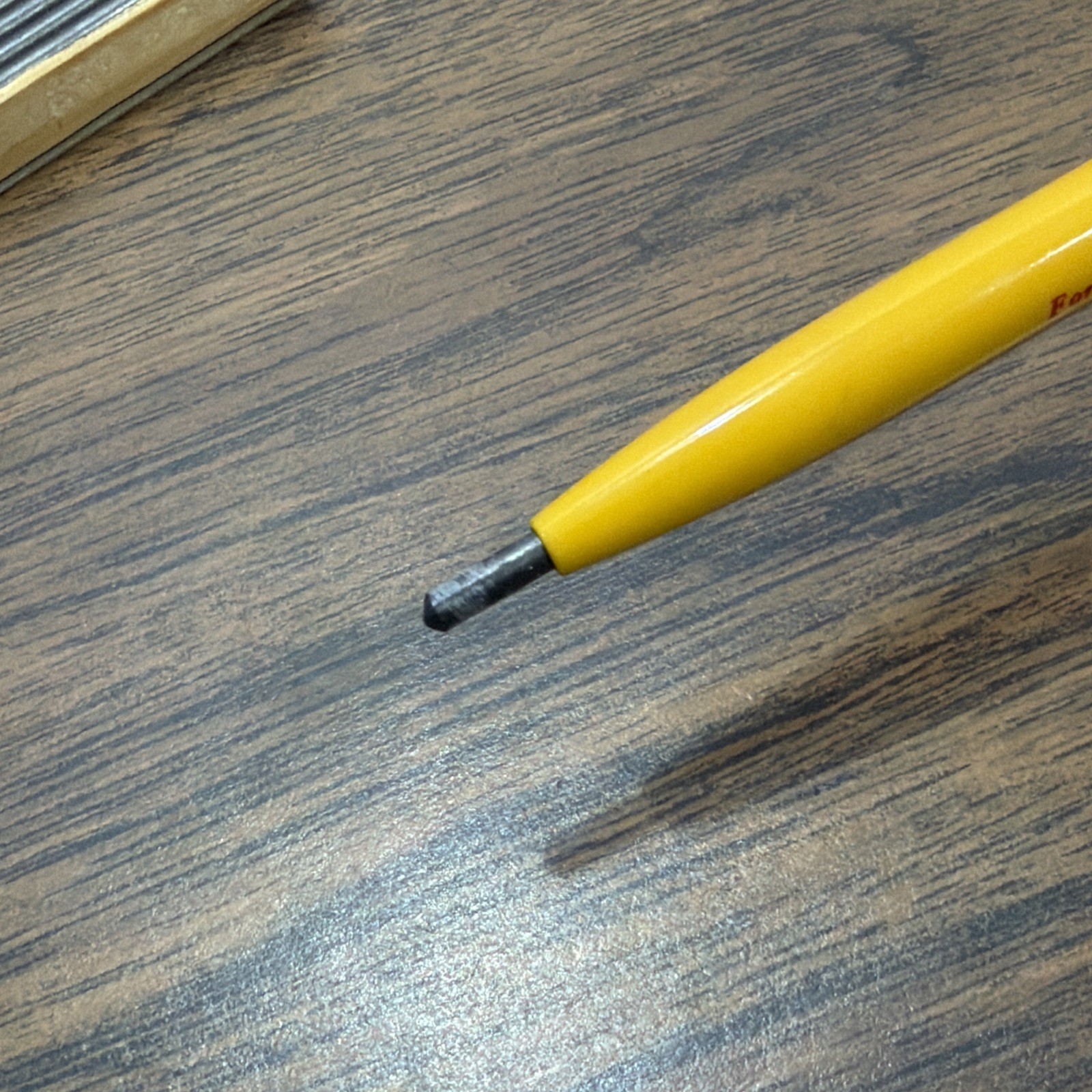 Vintage Scripto USA Mechanical Pencil Thick Leads Railway Cars 50 Church St NY