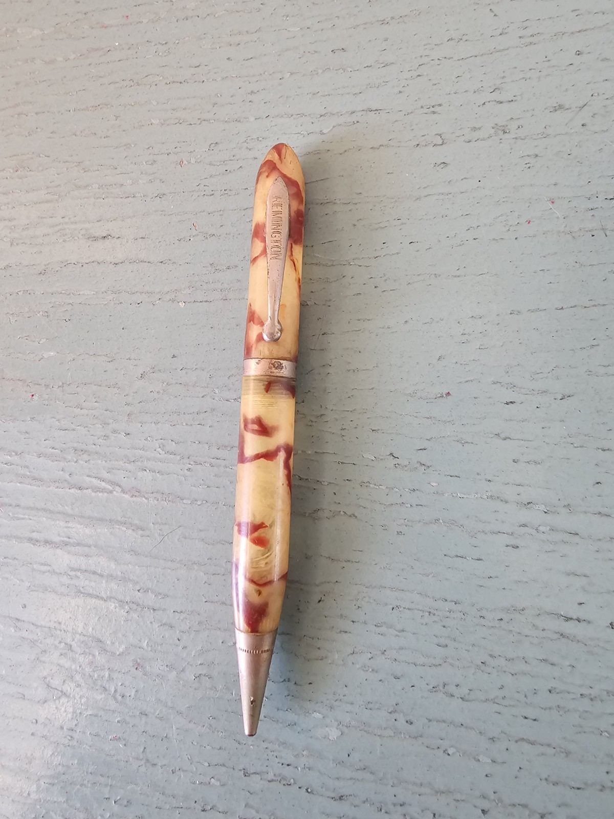 Vintage Remington Marbelized Mechanical Pencil W/Lead, Very Good