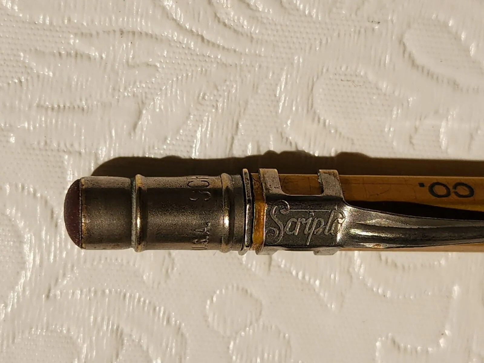 Antique Scripto Mechanical 4-47 Pencil Norfolk Southern R. R. Co.