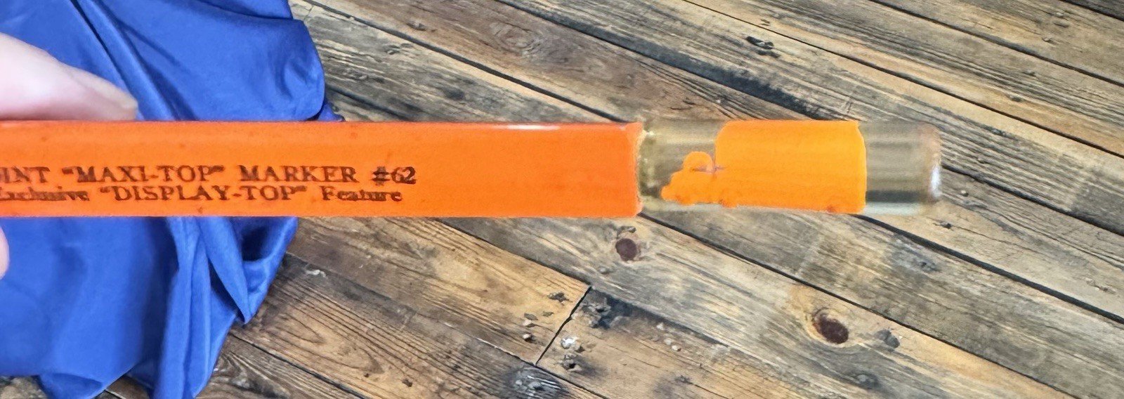 Large Vintage Ritepoint Semi Truck Salesman Sample Display Top Marker Pen