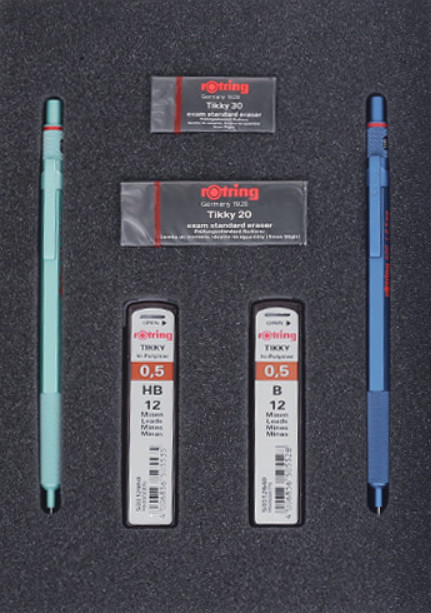 rOtring 600 Mechanical Pencil 0.5mm Limited Edition (Dark blue, Mint) / Tracking