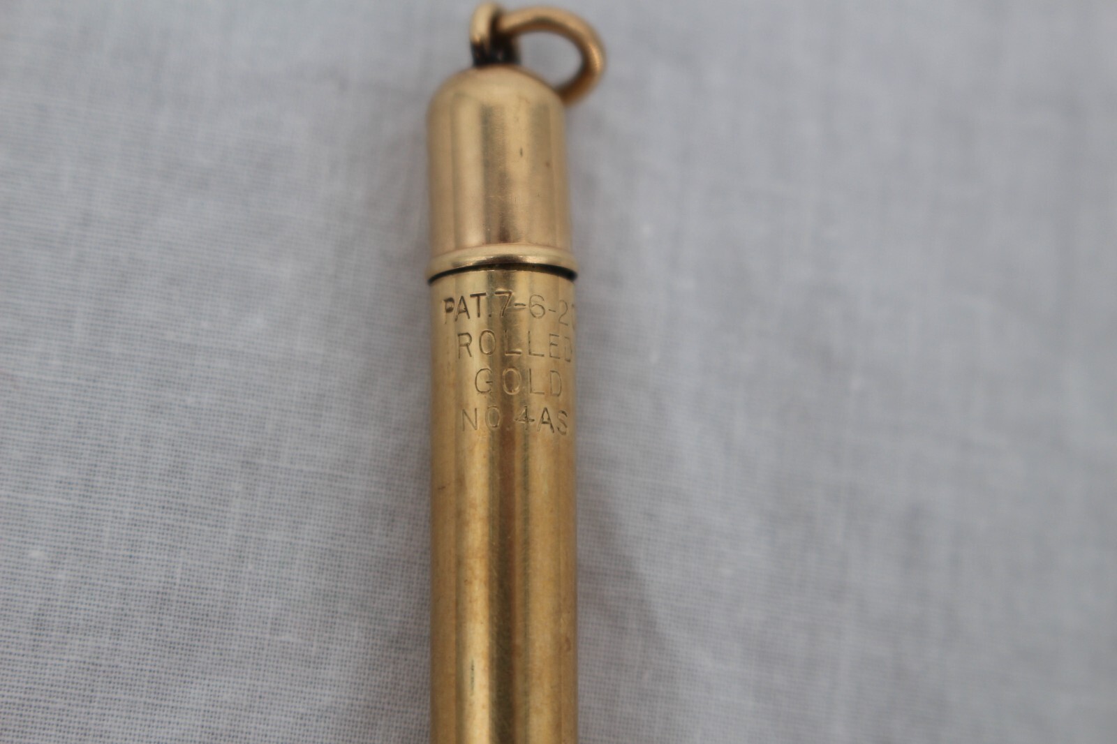Vintage CONKLIN Mechanical Pencil PAT 1920 Rolled Gold Ring Top Toledo Ohio