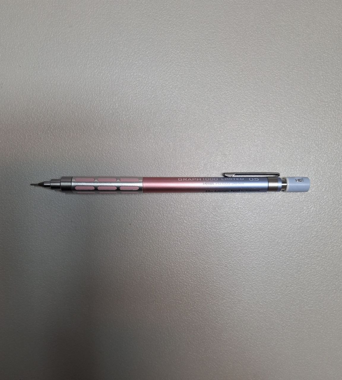 Pentel Graph 1000 Discontinued Mechanical Pencil – Sky Blue Pink Limited Edition