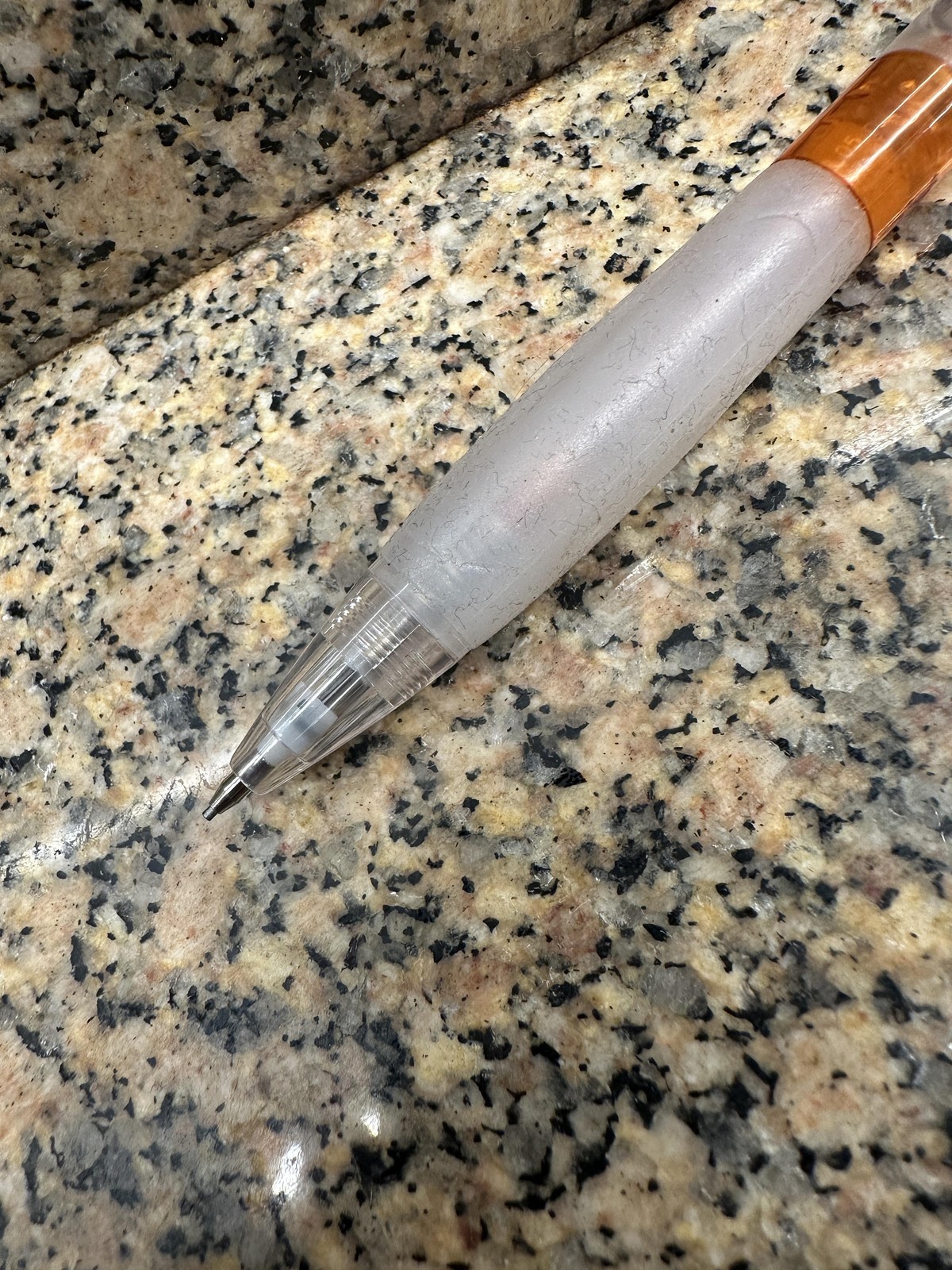 BIC Velocity HB #2 0.9 Mm Mechanical Pencil Orange Barrel White Eraser Grip