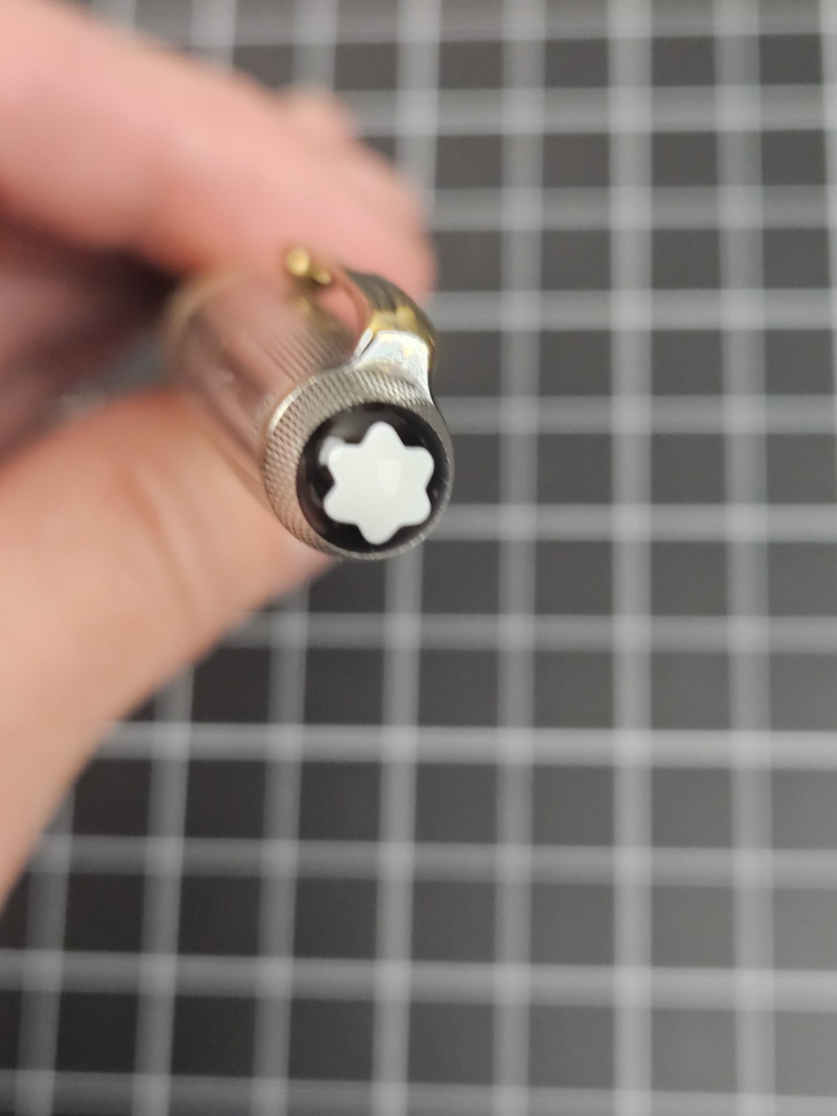 Sterling Silver Montblanc Meisterstuck Barleycorn Mechanical Pencil Needs Repair