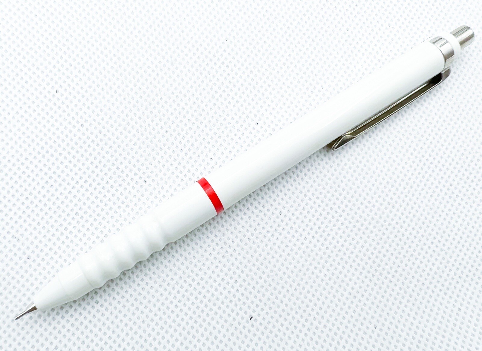 NOS Rotring Tikky Double Push retract mechanical pencil 0.5mm white