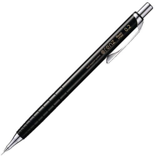 Portaminas Orenz De 0,2 Mm, Cuerpo Negro (Xpp502-a)