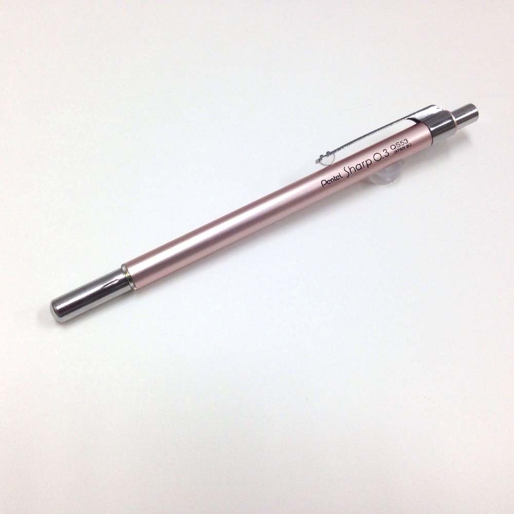 Pentel Mechanical Pencil QS53-P2 Baby Pink Body