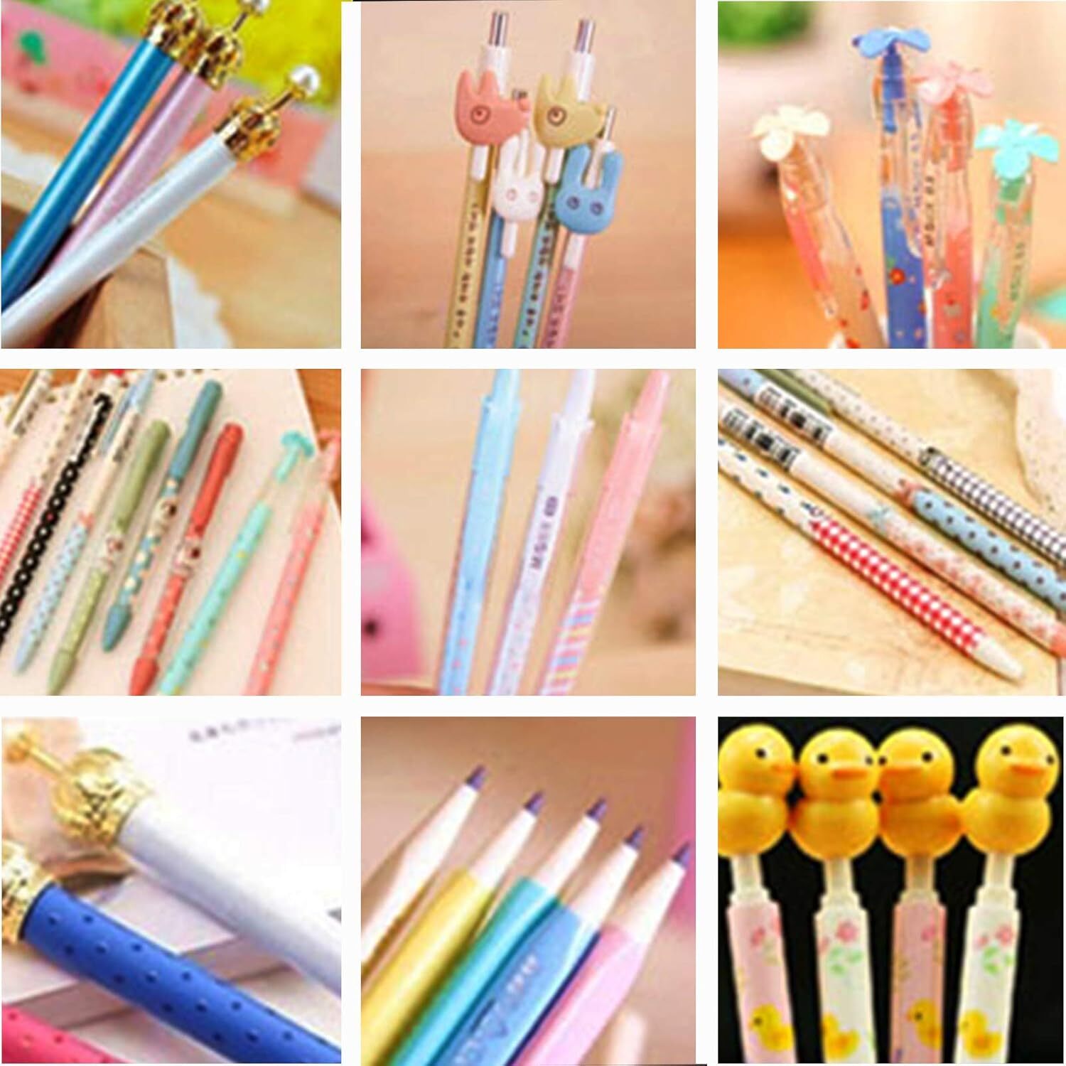 15pcs Cartoon School Kids 15 Count (Pack of 1), Mechanical Pencil set-0.5mm