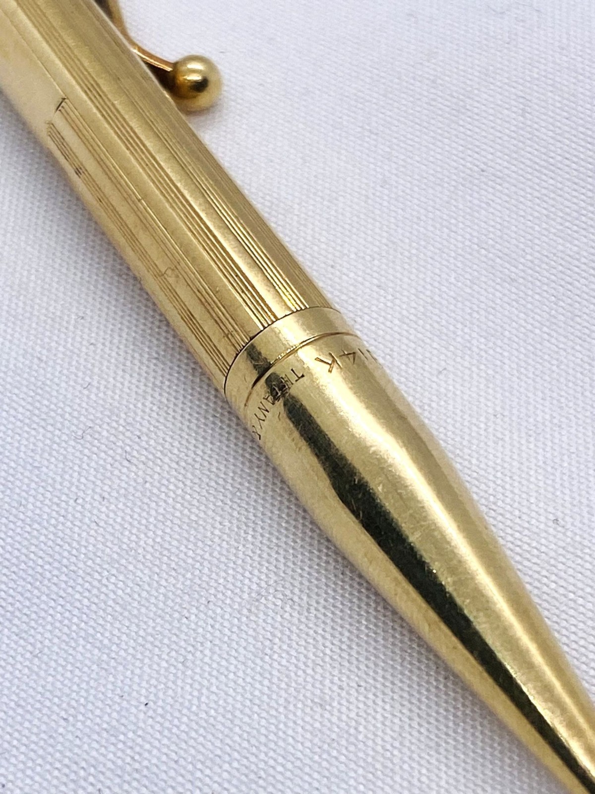 Tiffany & Co 14K Twist Mechanical Pencil Pocket Pencil 4″