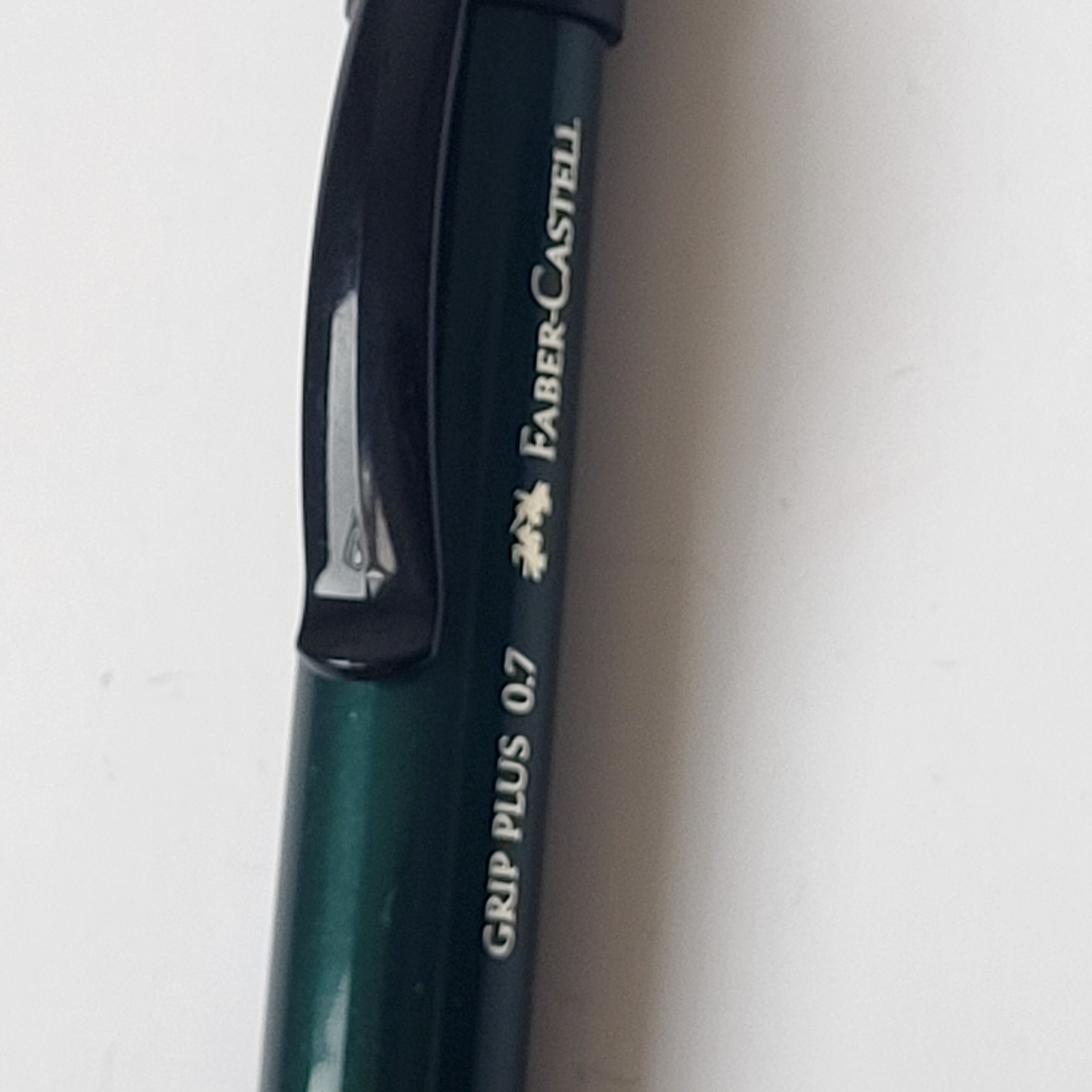 Faber Castell Grip Plus Mechanical Pencil .7mm Lead Dark Green Writing Fat Body