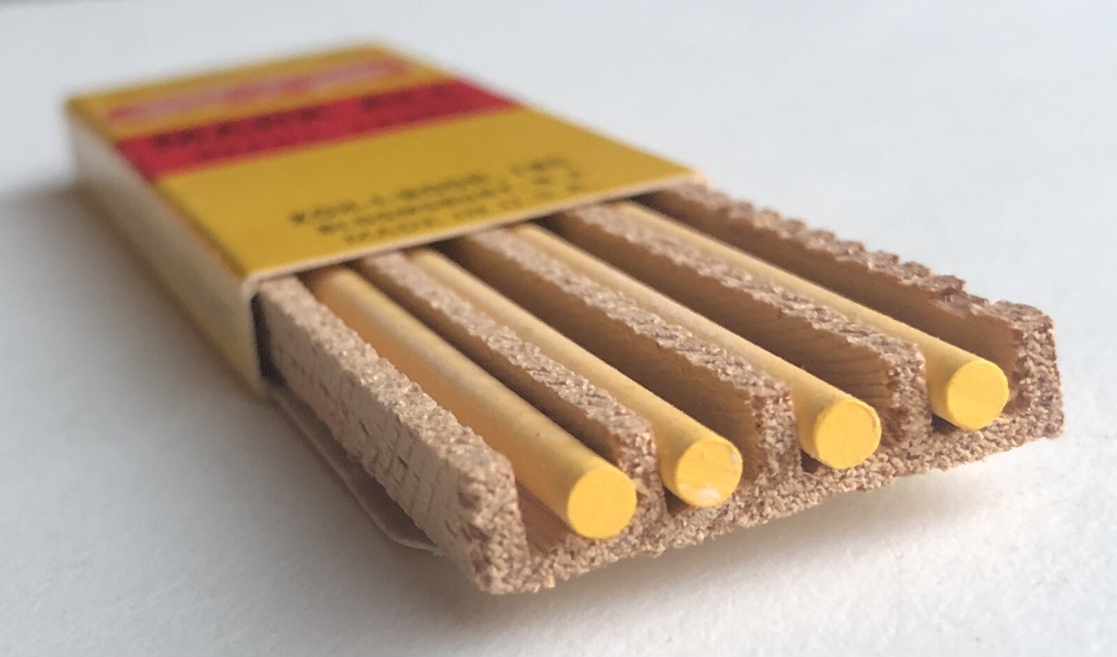 Vintage KOH-I-NOOR Mark All 3mm NOS Marking Pencil Lead Refill 4 Pack USA