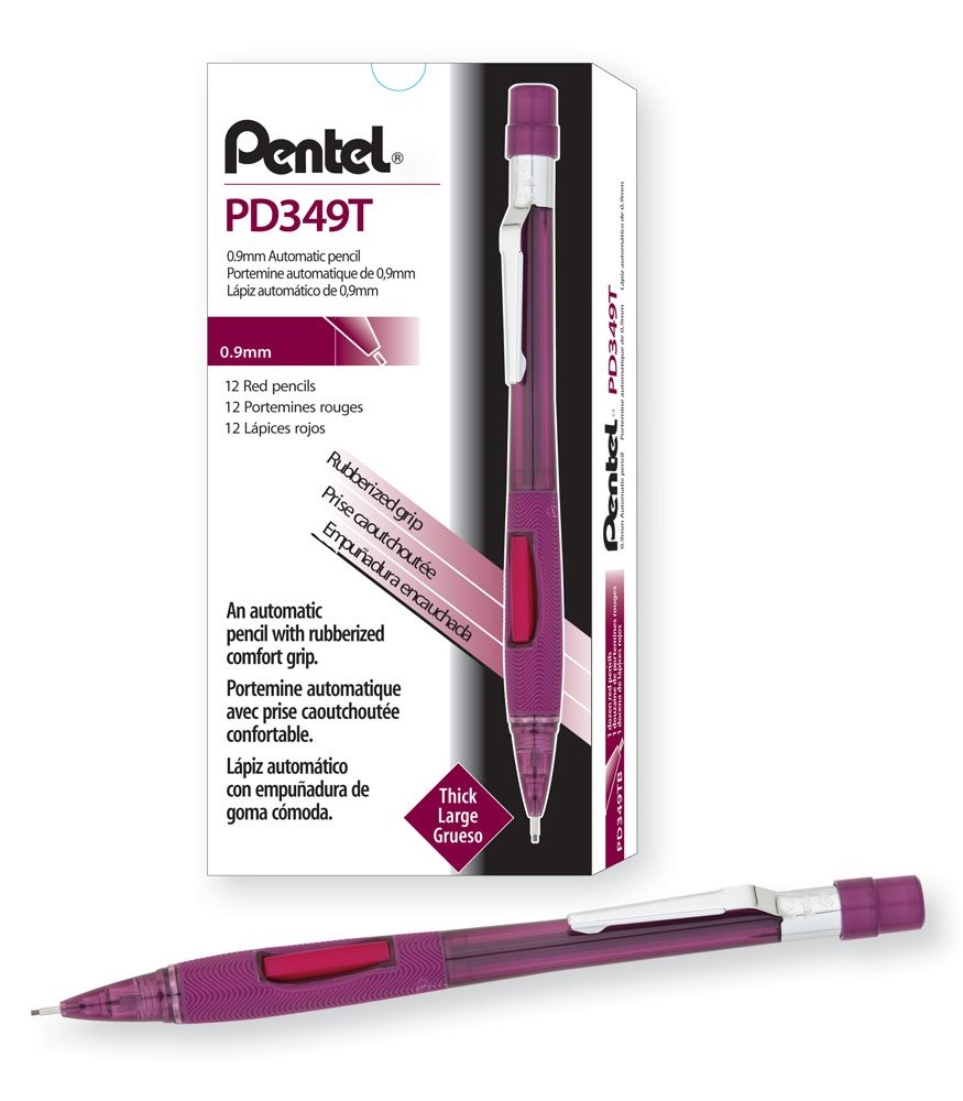 Pentel Quicker Clicker Original Side Advance Mechanical Pencil 12 Count Pack
