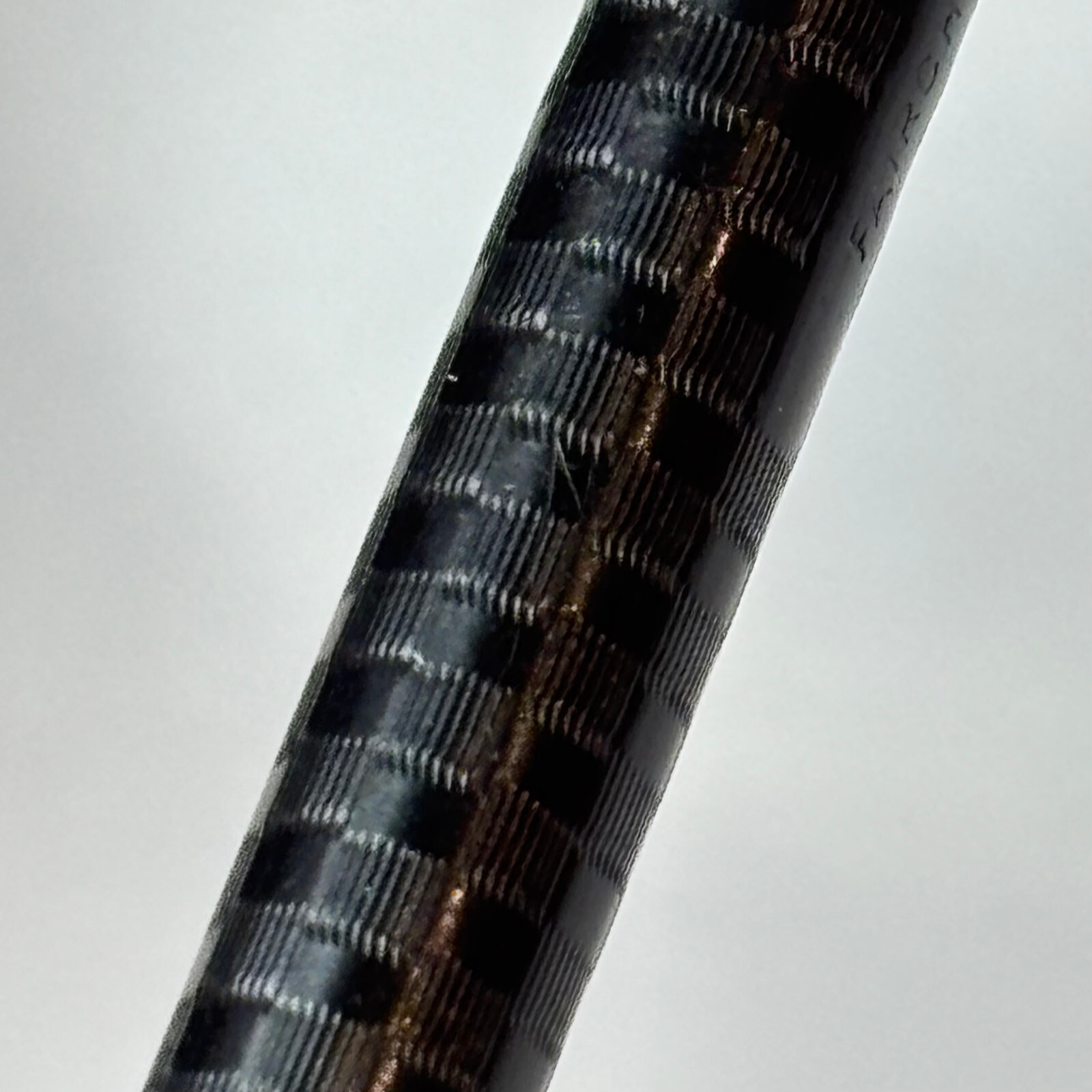 Vtg Mechanical Pencil Gold Filled Embossed Design Leather Wrapped
