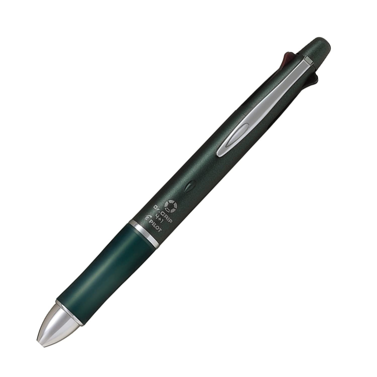 Pilot Dr.GRIP 4+1 0.5mm PBKHDF1SEF-B Black (Ash Metal Olive)