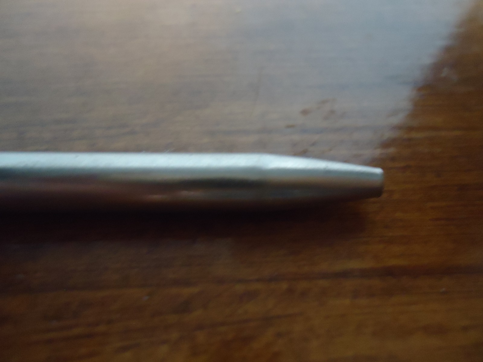 Vintage Unbranded Mechanical 4 ” Pencil Pat Dec 7 1920 Large Lead Silver Tone