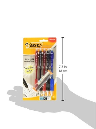 BIC Velocity Original Mechanical Pencil, Fine Point (0.5mm), Smooth Dark Writ…