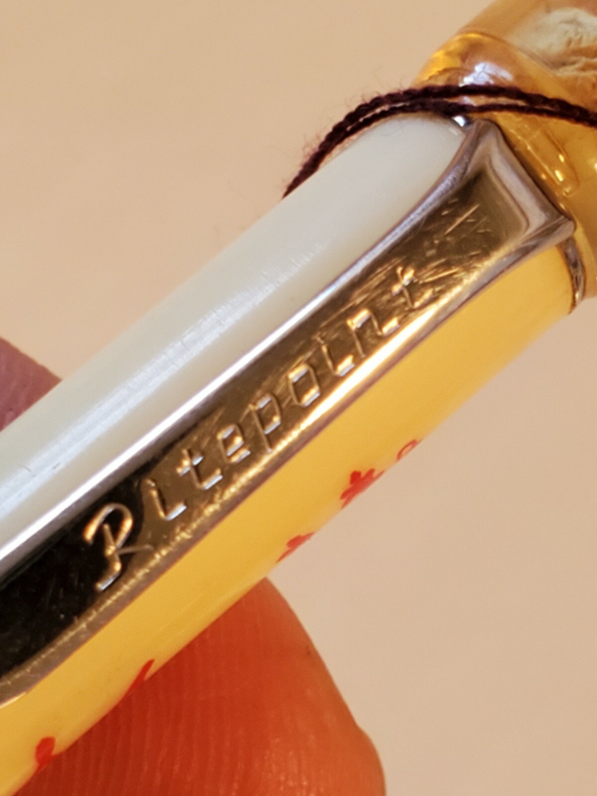 Vintage Ritepoint Mechanical Pencil 5-11/16″ COORS WITH BARLEY SEED
