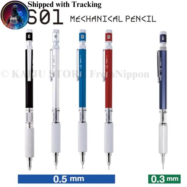 Auto Mechanical Pencil for Drafting MS01 Blue MS01-SP5-BL