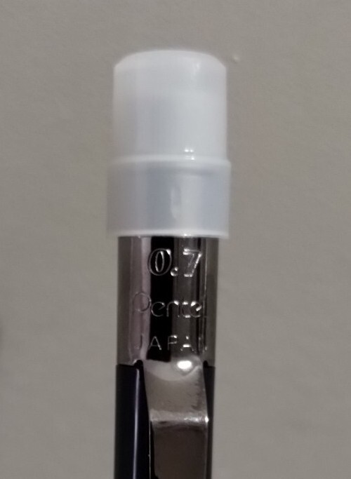 Pentel PD347 Click MECHANICAL PENCIL .7mm Working Made in JAPAN (Blue)