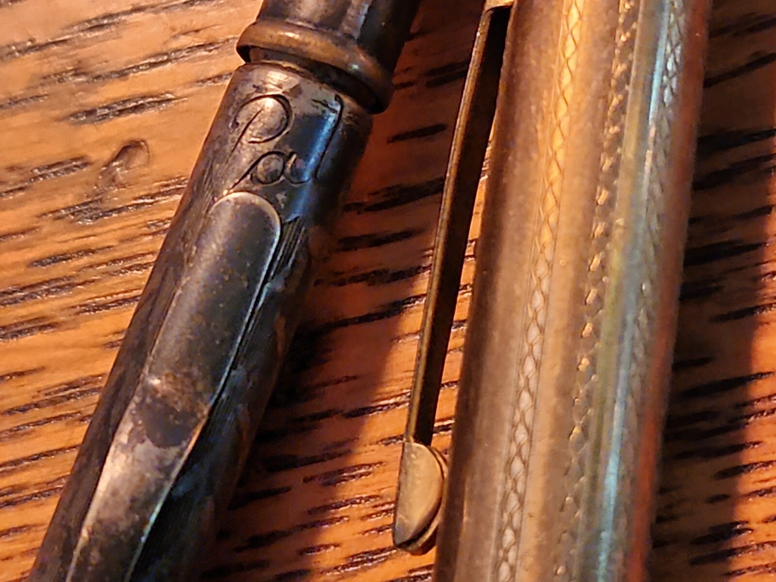 Lot Of 2 Vintage/Antique Mechanical Pencils-Silverplate Pal, And 10K RGP Norma