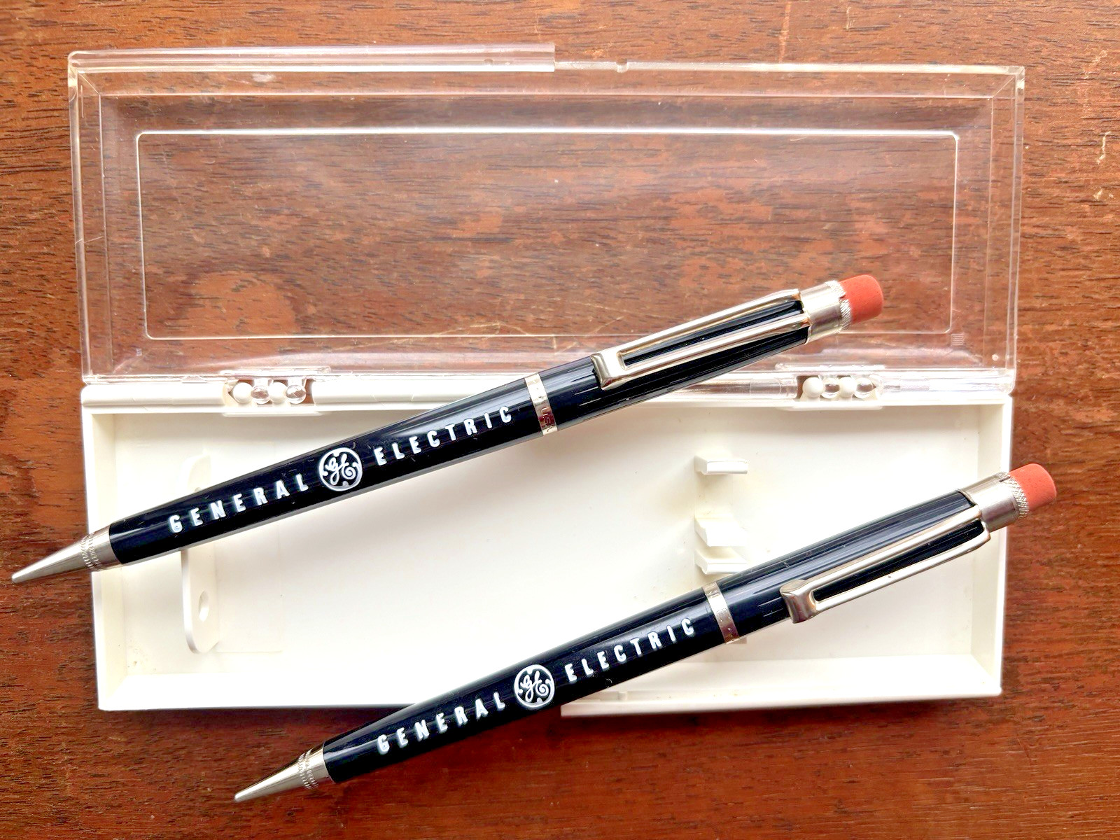 MCM GE General Electric All-Rite USA Mechanical Pencil Set – 1960s Vintage