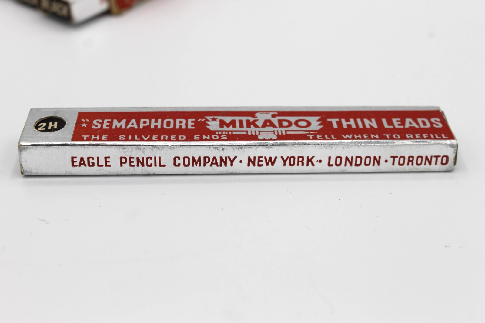 Vintage Eagle Mikado Semaphore Thin Leads 2H – In Original Box (71 Leads Total)