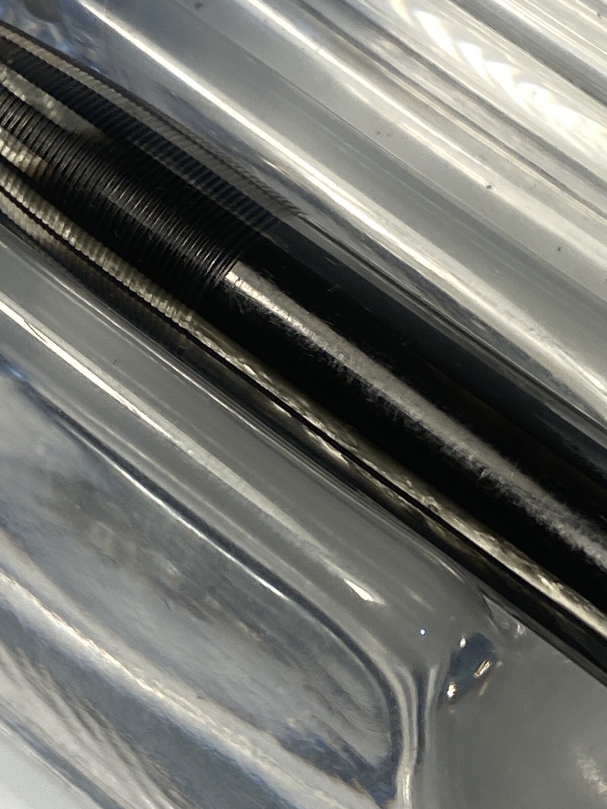 Sheaffer’s 250 Striated Silver Black Celluloid Sheaffer Mechanical Pencil Ribbed