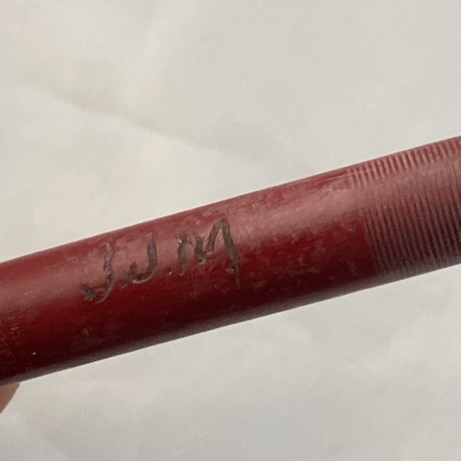 Sheaffer Pearlie Utility Red & Pearl Fineline USS Volelgesang DD-862 Pencil