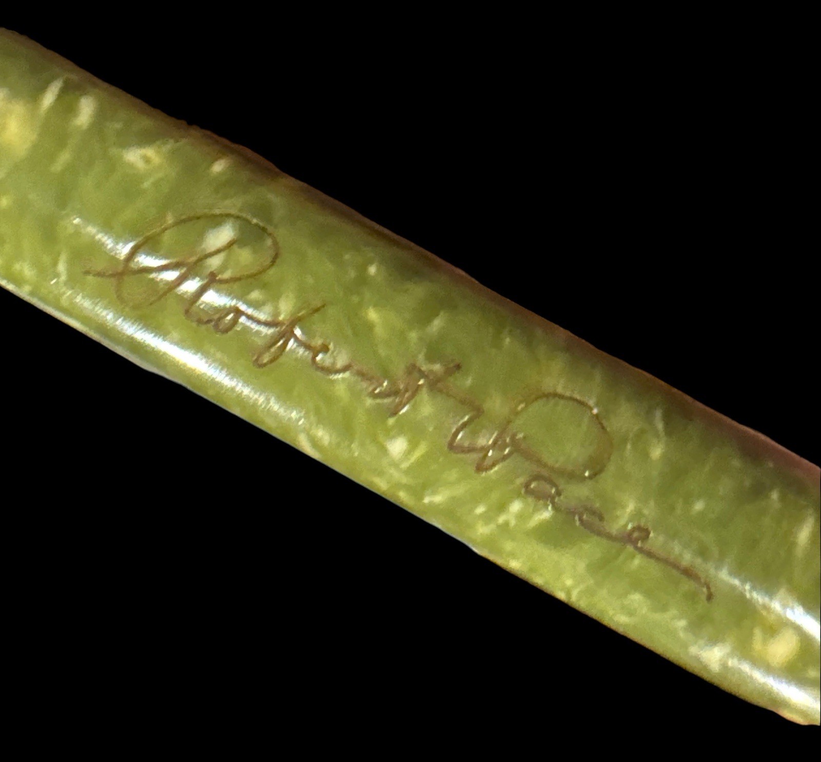 SHEAFFERS MECHANICAL PENCIL JADE GREEN – GOLD FILLED – WORKS
