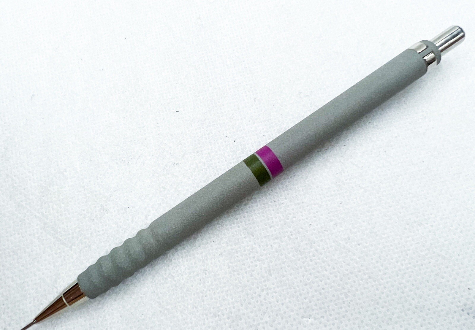 NOS rotring tikky 1 Special matte grey with two cirlces Mechanical Pencil 0.5mm
