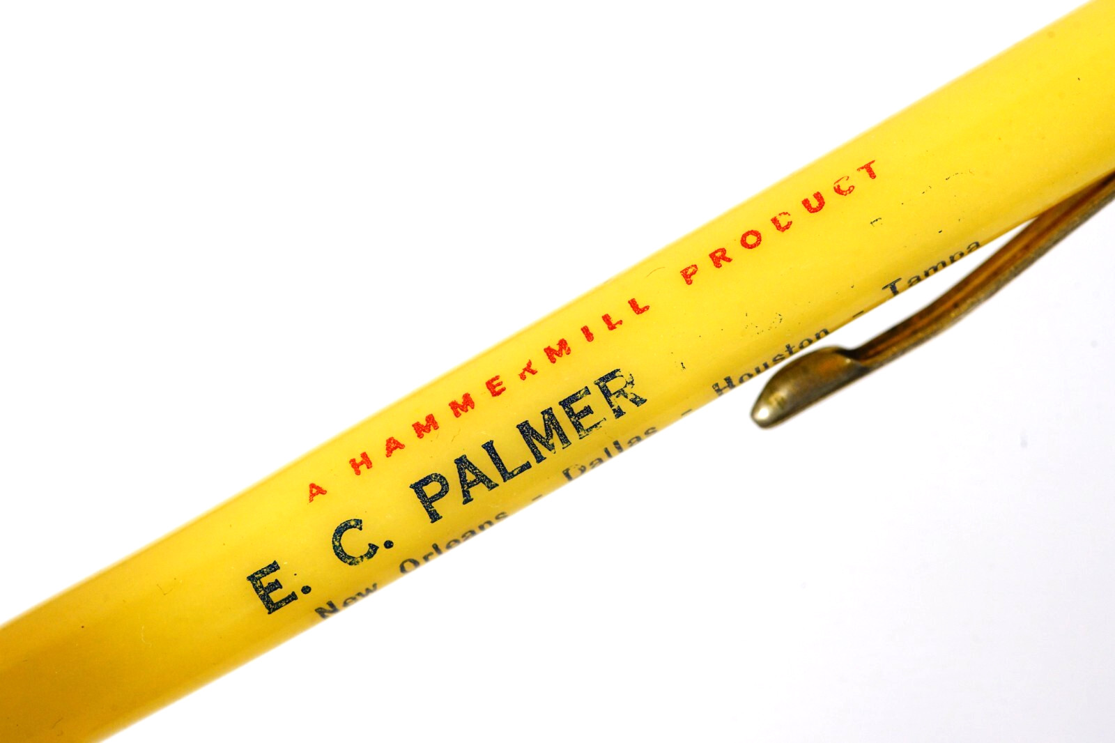 Hammermill Products EC Palmer 1930s Celluloid Advertising Mechanical Pencil
