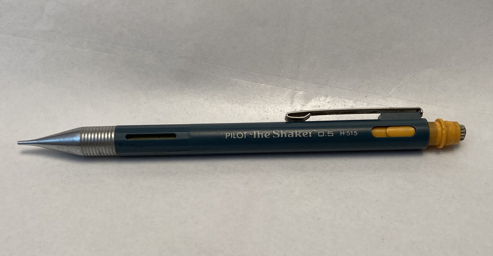 Vintage Pilot The Shaker H515 RARE BLUE Mechanical Pencil JAPAN MissingCap Works