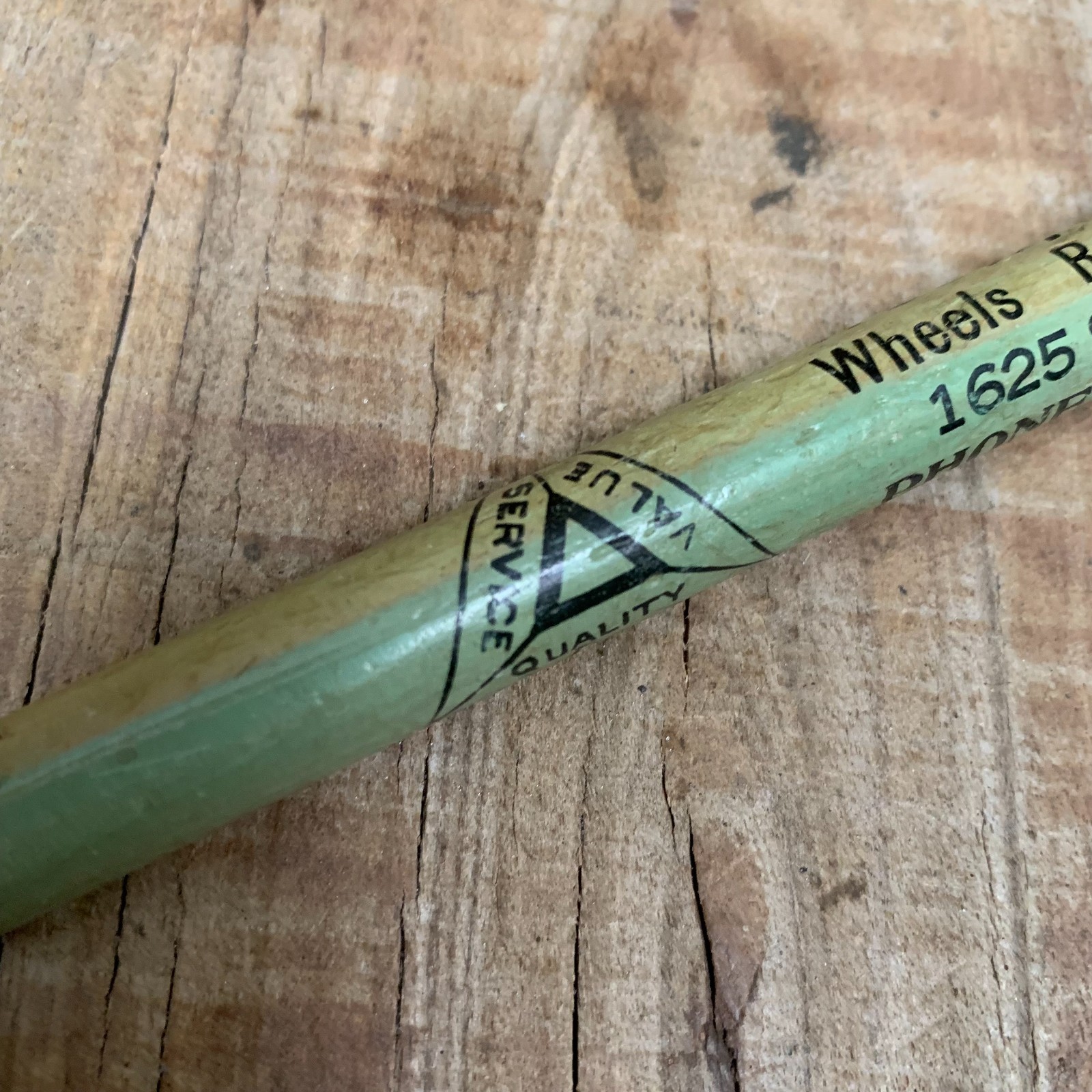 1950s LA Western Wheel ~ Automotive Quality Motor Parts Square Lucite – Pencils