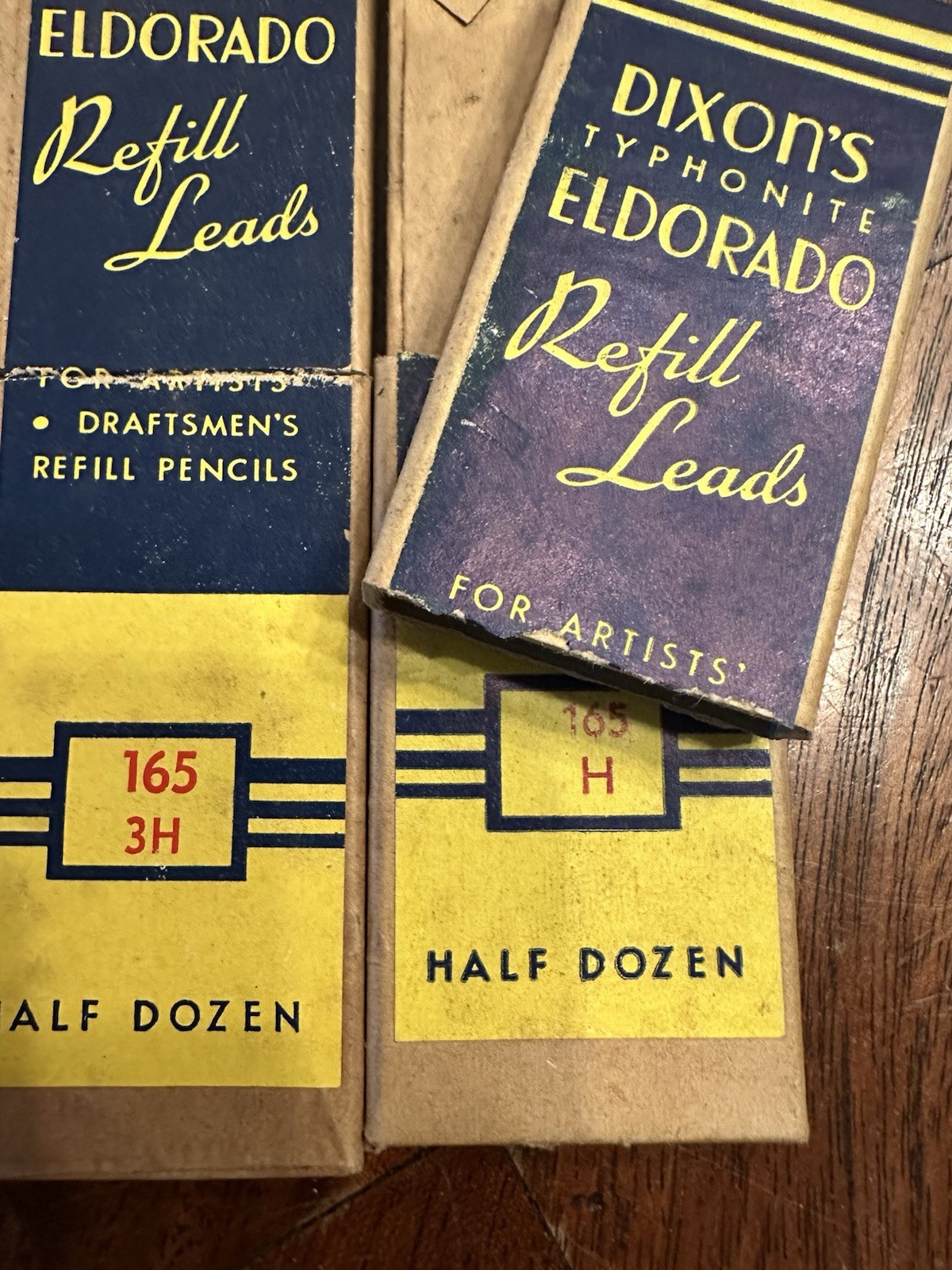Vintage Dixon’s Typhonite Eldorado Refill Leads 165 Half Dozen Leads Sealed