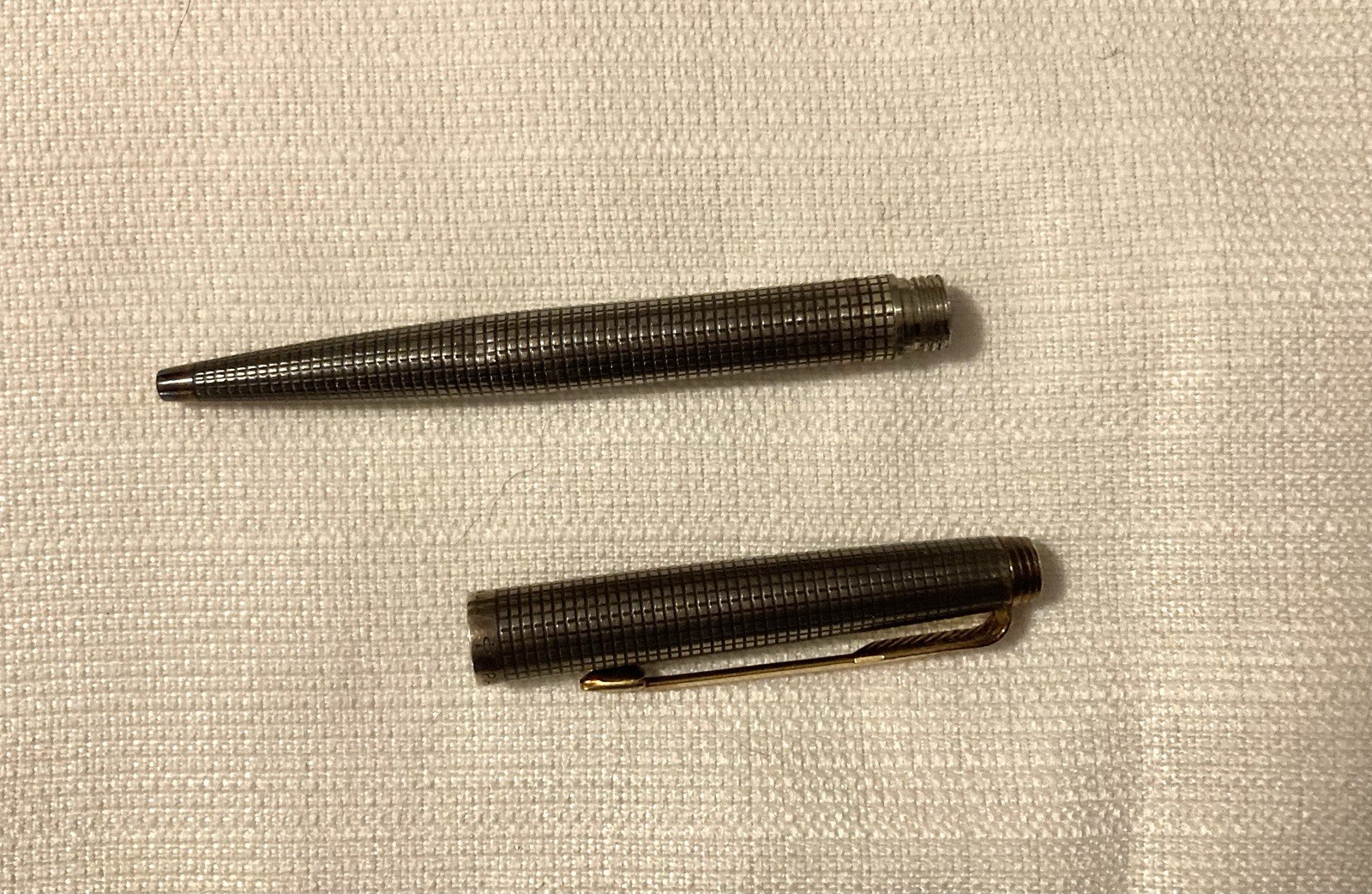 Parker Mechanical Pencil Sterling Silver USA No Insides Small Dent