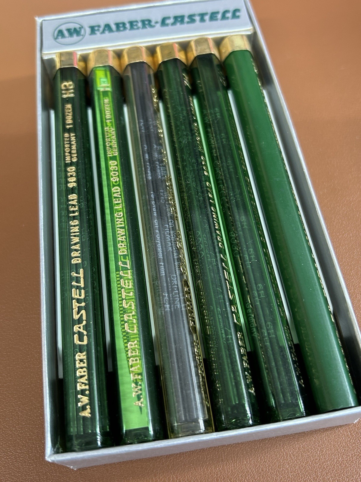 A.W. Faber Castell Drawing Leads Mixed 9030 Preowned
