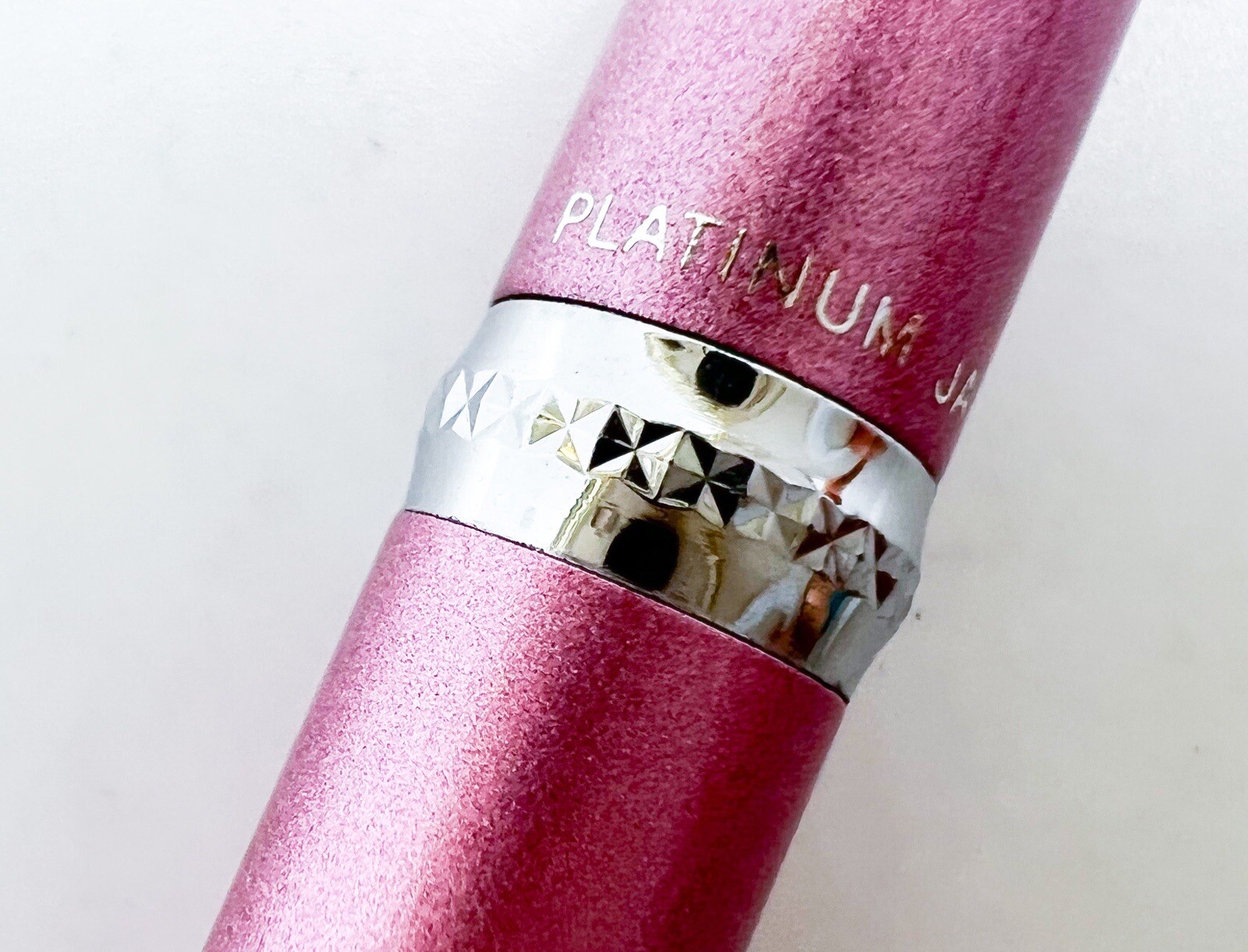 platinum elan Mechanical Pencil 0.5mm Full Metal Pink Japan Made
