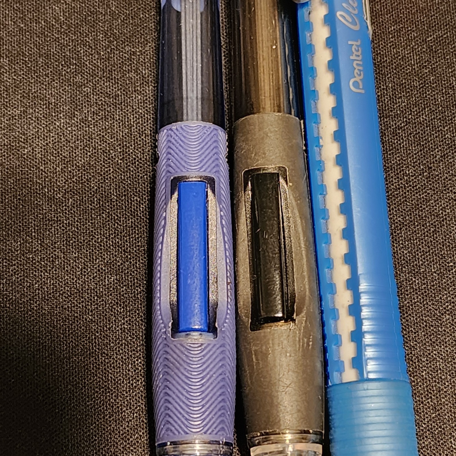 Pentel Lot PD345, PD347-TC Quicker Clicker Mechanical Pencil Grip & Clic Eraser