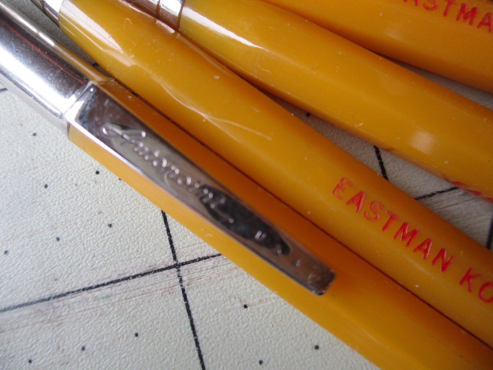 Vtg 1980s KODAK Scripto and Autopoint, USA made Mechanical Pencil Lot, 2 Pencils