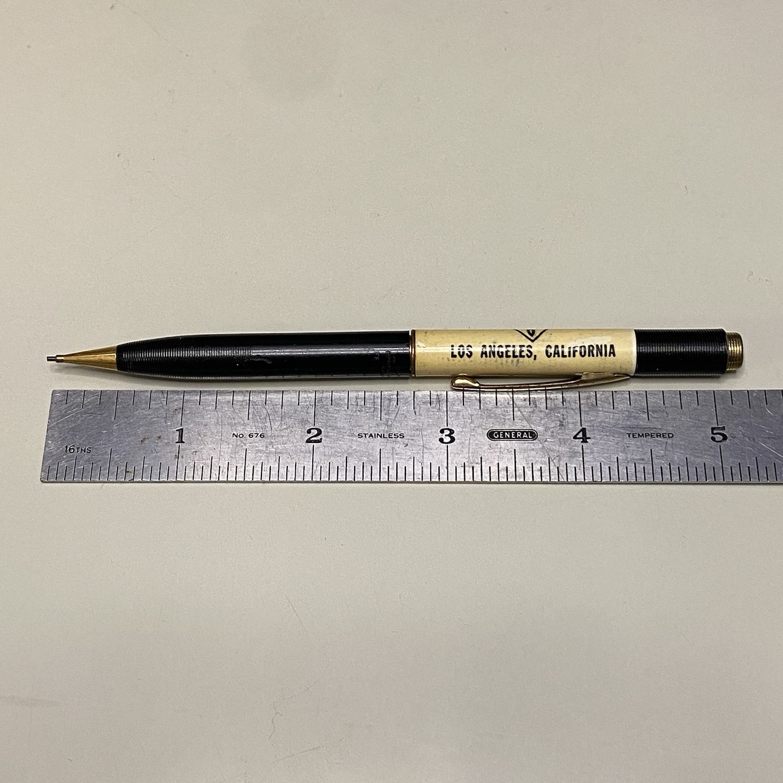 VTG Scheaffer’s Fineline H & F Co Los Angeles Advertising Mechanical Pencil