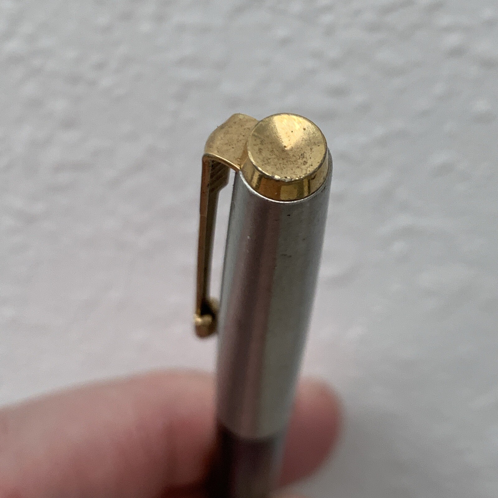 Vintage Parker Gold Arrow Black Barrel Mechanical Pencil Made In USA